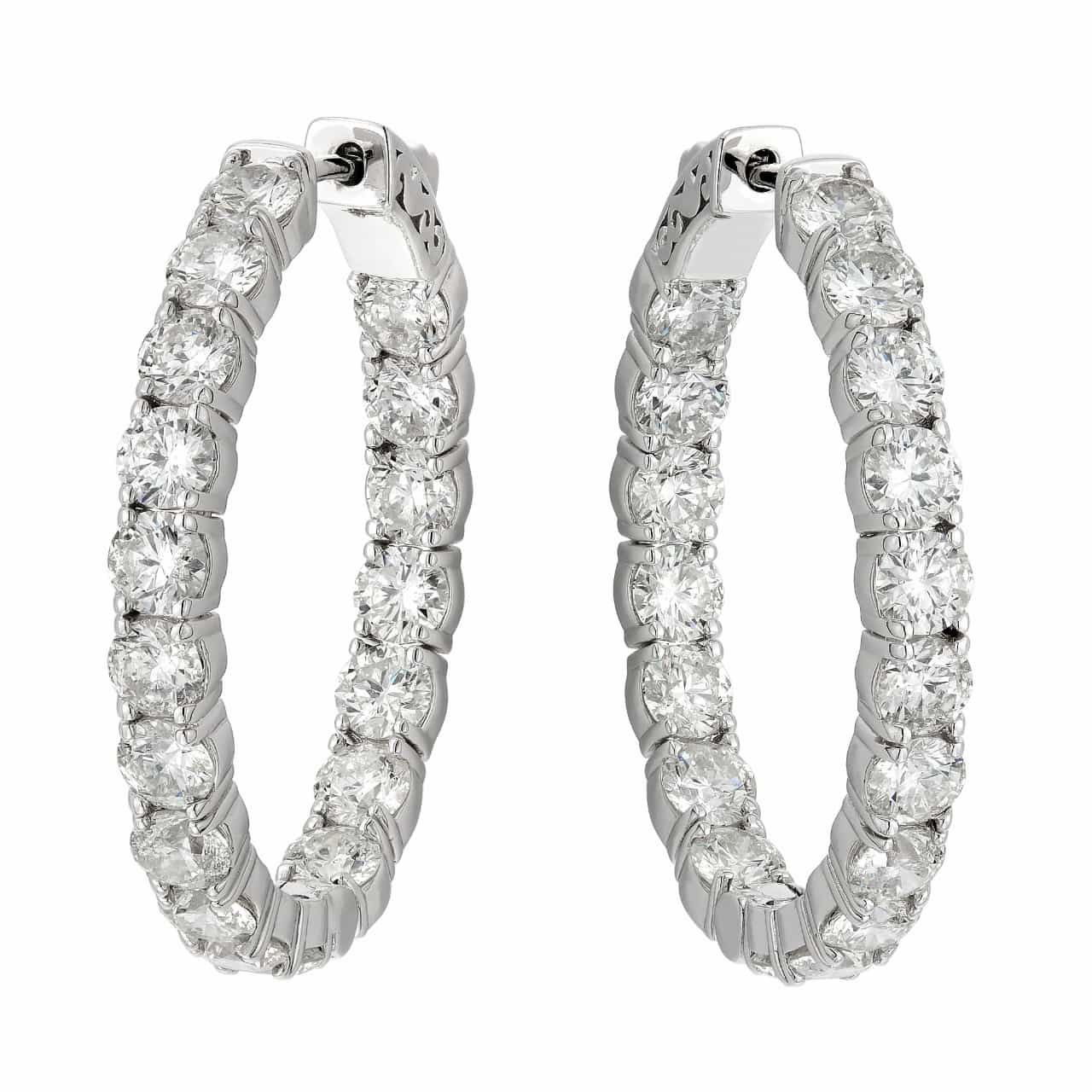 Elongated Basket Hoops