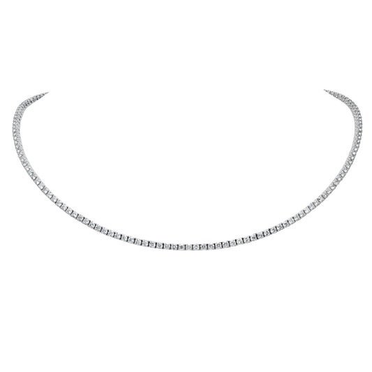 Lightweight Tennis Necklace