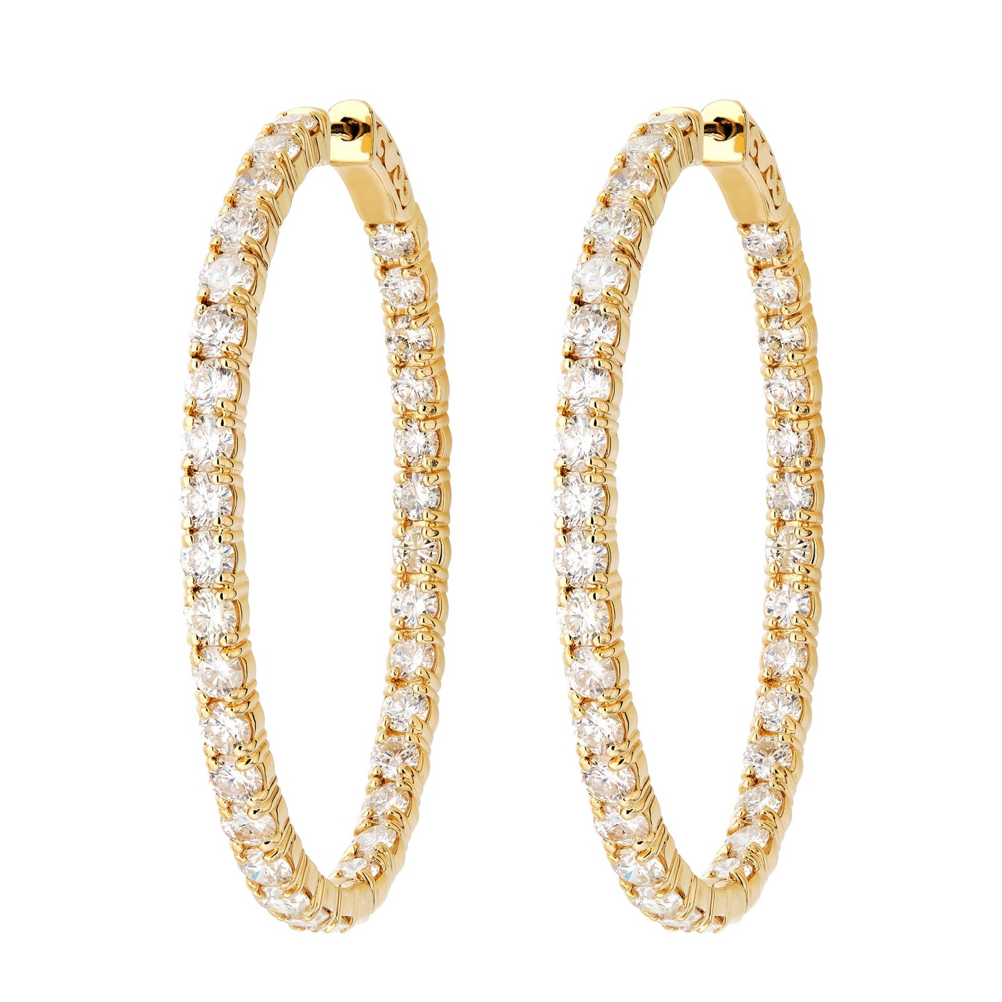 Elongated Basket Hoops