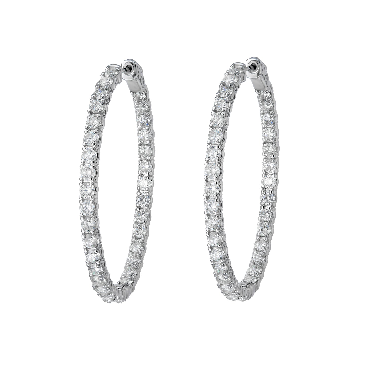 Elongated Basket Hoops