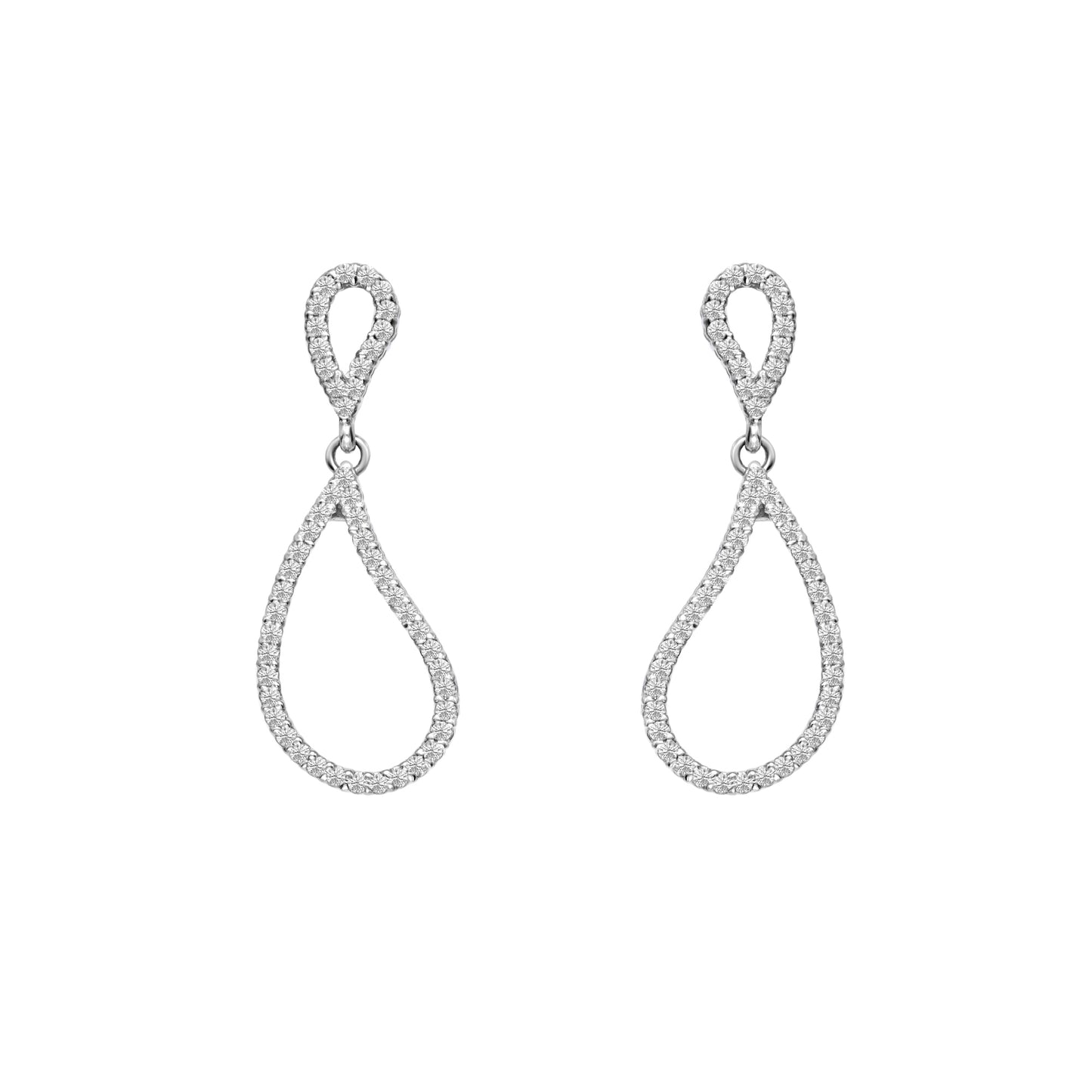Double Teardrop Earrings