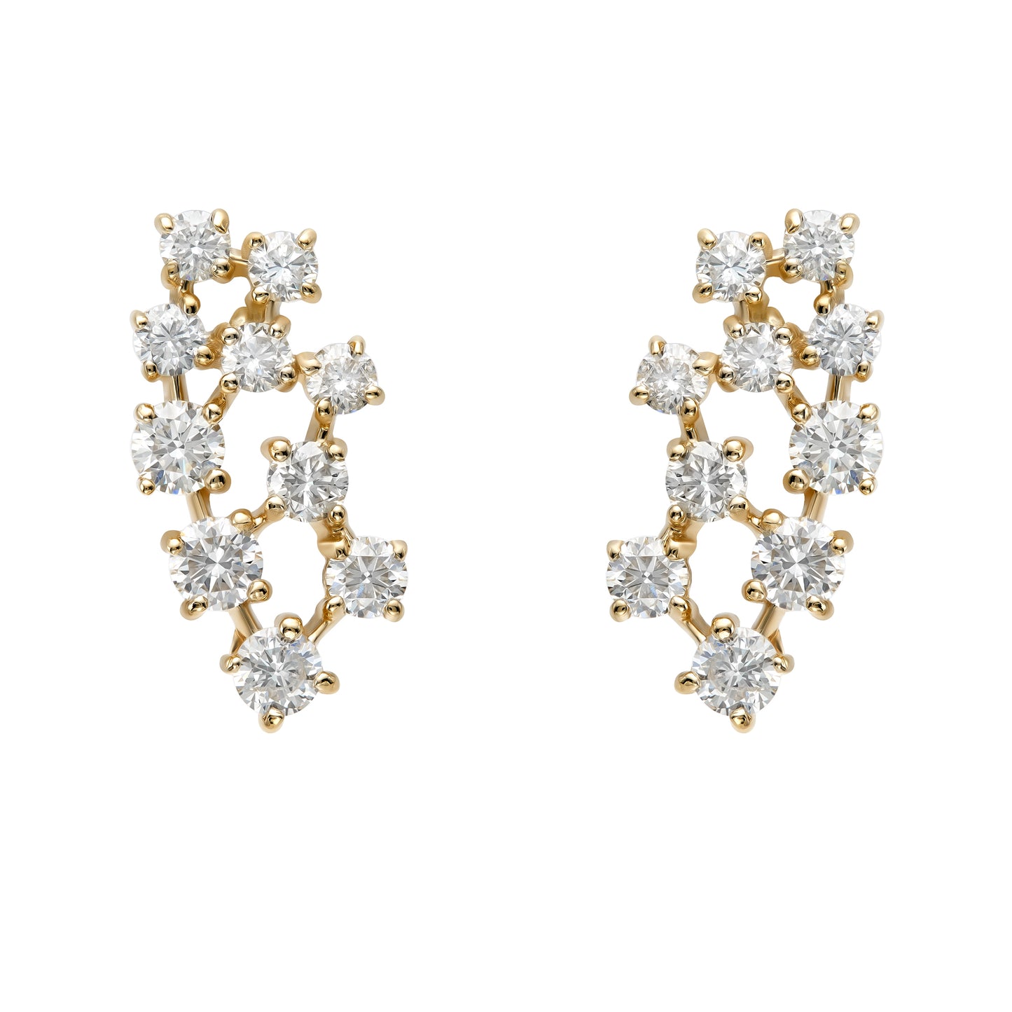 Cluster Grape Earrings