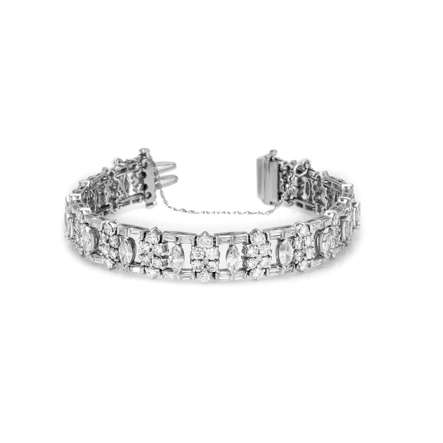 Baguette Bar & Multi Shape Bracelet