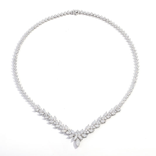 Marquise Leaf Necklace