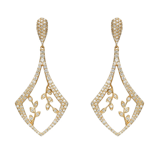 Marquise Chandelier Earrings