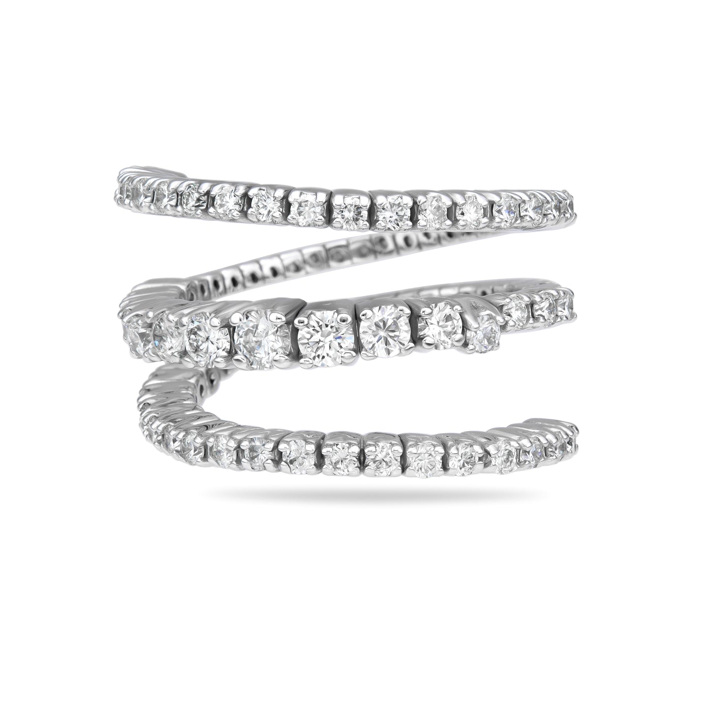 Graduated Spiral Ring