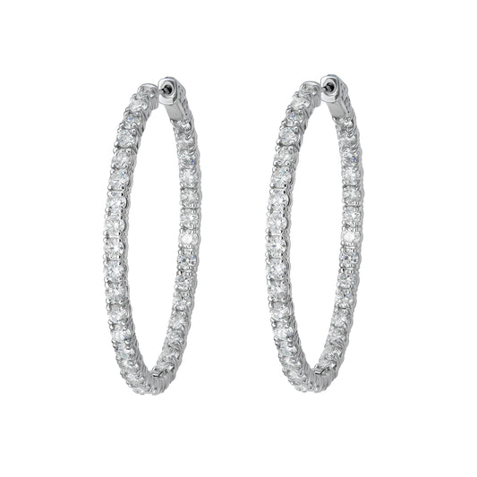 Elongated Basket Hoops