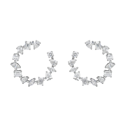 Multi Shape Open Hoops