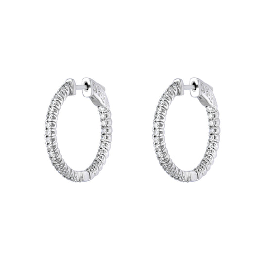 Inside-Out Round Tulip Hoops