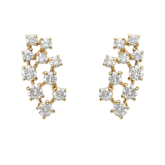 Cluster Grape Earrings