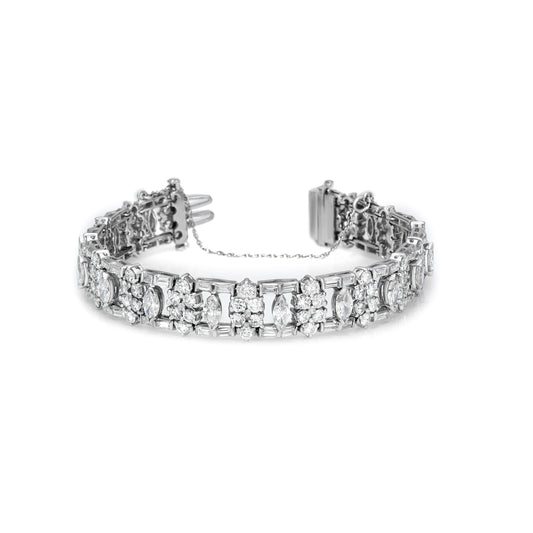 Baguette Bar & Multi Shape Bracelet
