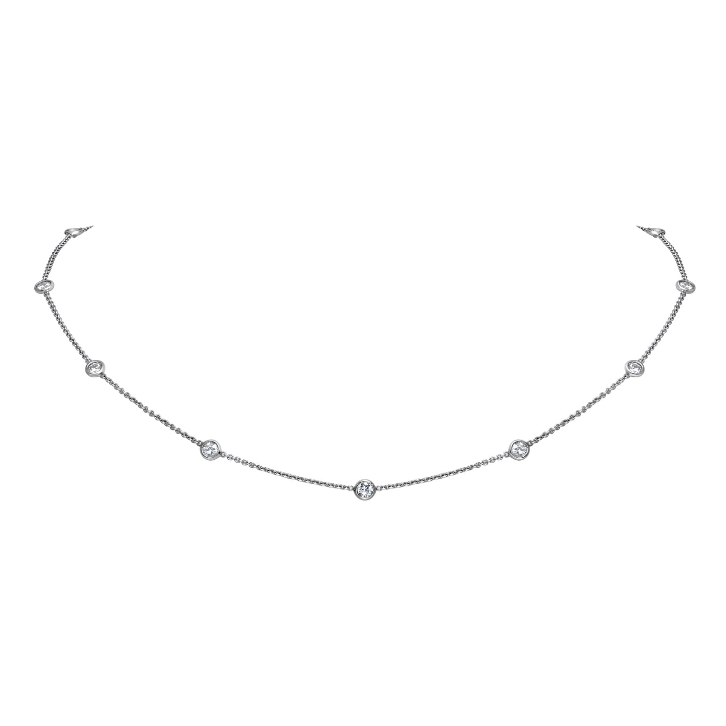 Diamonds By The Yard Necklace